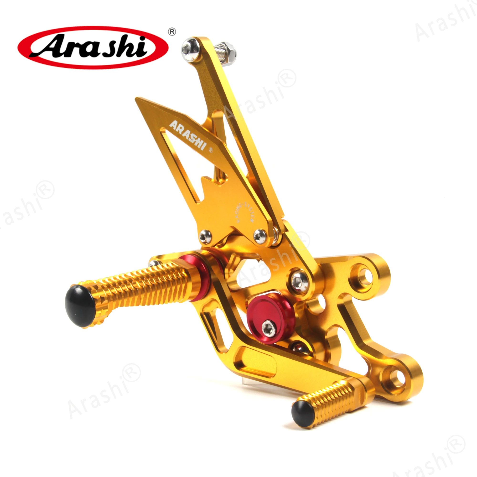 Регулируемые подножки для ног Arashi для YAMAHA FZ8 NON ABS 2010-2013 Rider Rearset FZ 8 2011 2012 FZ1 2006- 2007 2008