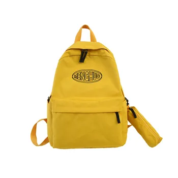 

menghuo waterproof backpack women fashion nylon bagpack rucksack girl school bags for boys woman black back bag college student