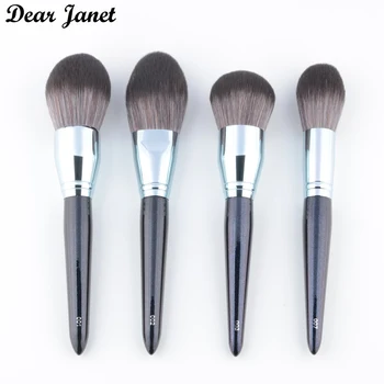 

1 Piece Big Powder makeup brushes Wood handle Round head Powder Face contour Blush Make up brushes middle small size super soft