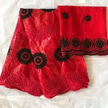 Новое поступление камень Африканский Базен riche ткань с вышивкой кружева/Базен riche платье Материал нигерийский KY102726