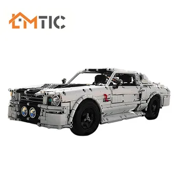 

City Classic Racing Car Model Technic Supercar Bricks MOC Building Blocks Kids DIY Assemble Vehicle Toys for Boys Birthday Gift