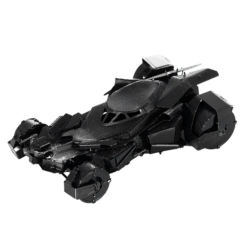 

Metal DIY Assembled Model 3D Jigsaw Puzzle Batman War Superman Car Color Version