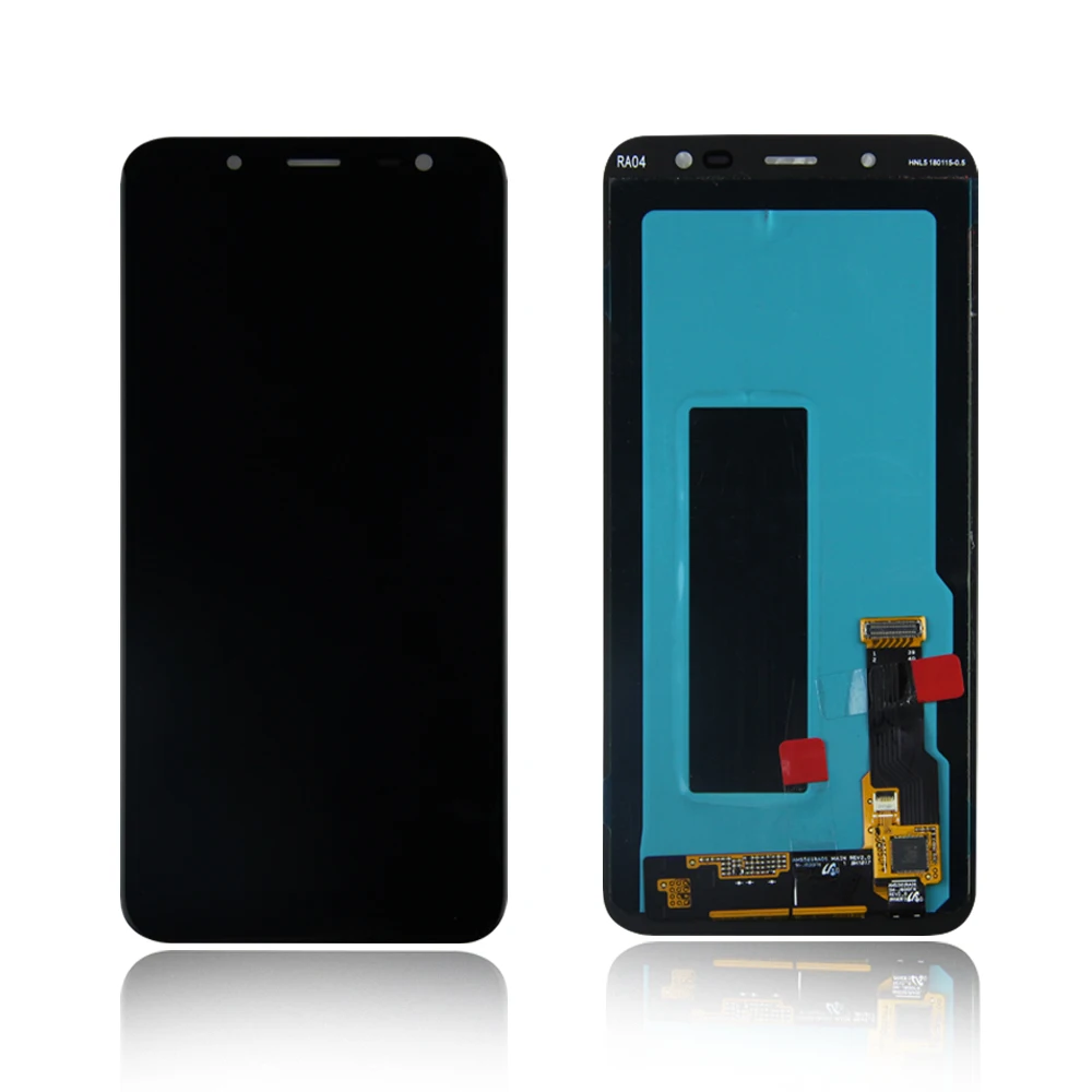 100% Оригинальный 5 6 ''Super AMOLED ЖК-дисплей для Samsung Galaxy J6 2018 J600F J600 J600Y J600FN/ds дисплей
