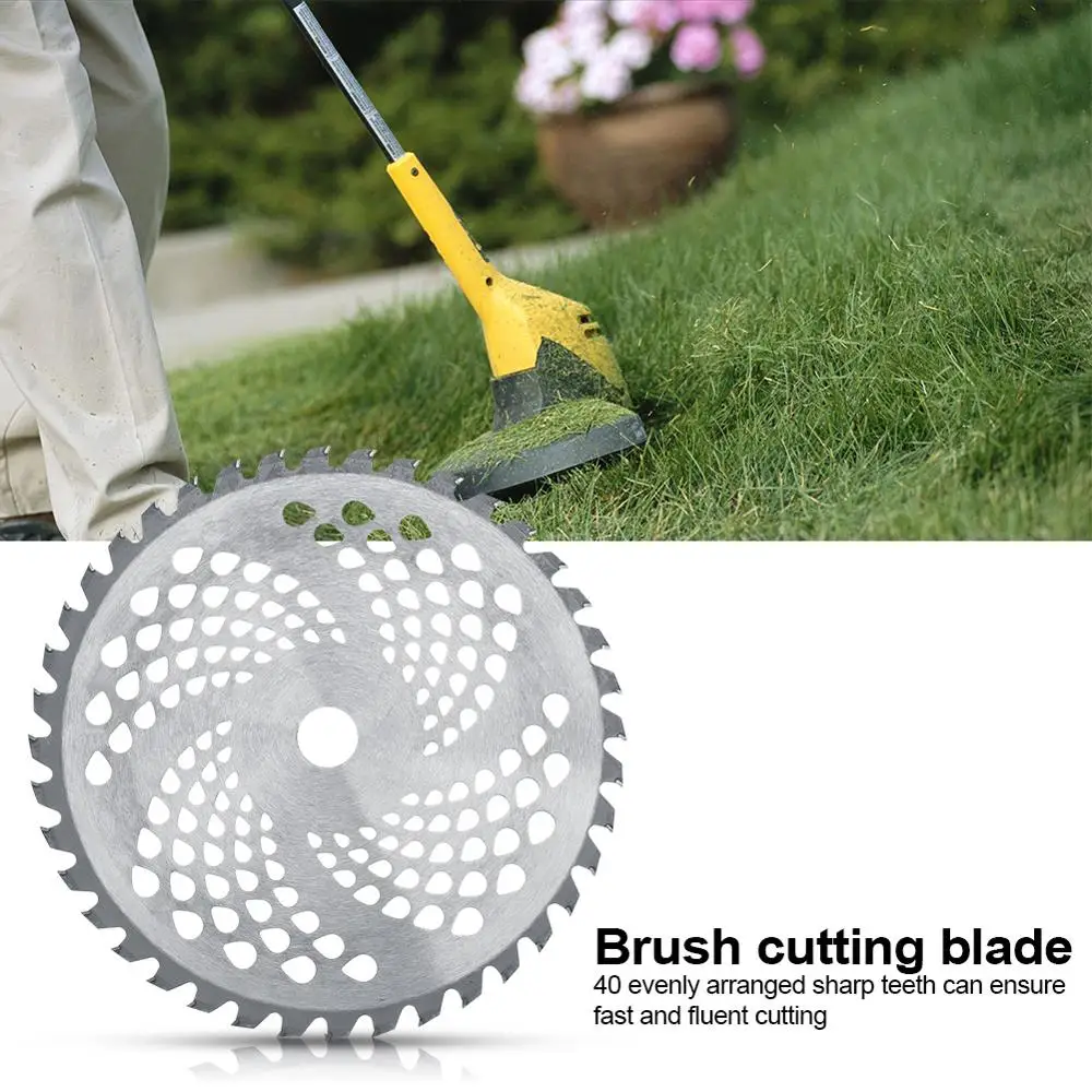 10000RPM 40T Cutter Grass saw blade Hard Steel Cutting Blade Brush