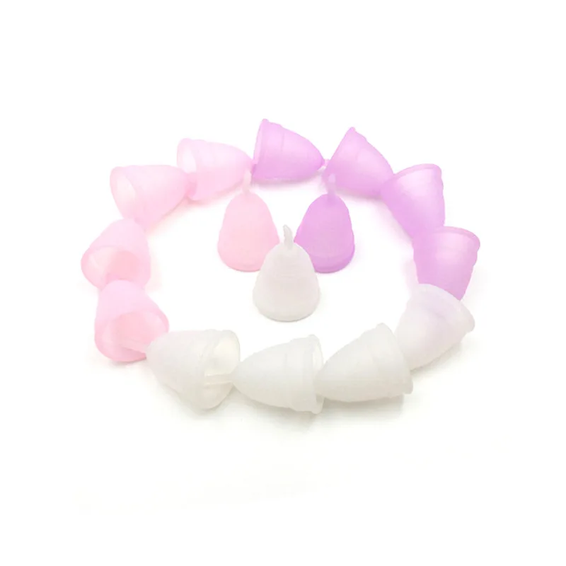 1pcs Excellent medical silicone menstrual cup Feminine Hygiene vagina menstrual collector Reusable Menstrual Health Care Cup