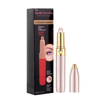 

Electric Eyebrow Knife Lipstick Repair Eyebrows Epilator Lady Shaving Hair Removal Device Usb Charging Eyebrow Pencil