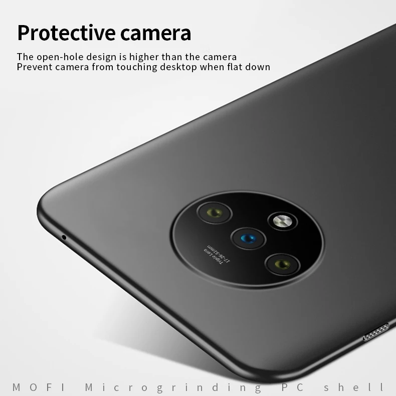 MOFi для OnePlus 7T чехол для ПК Жесткий Роскошный защитный чехол для OnePlus 7T Fundas Phone Shell