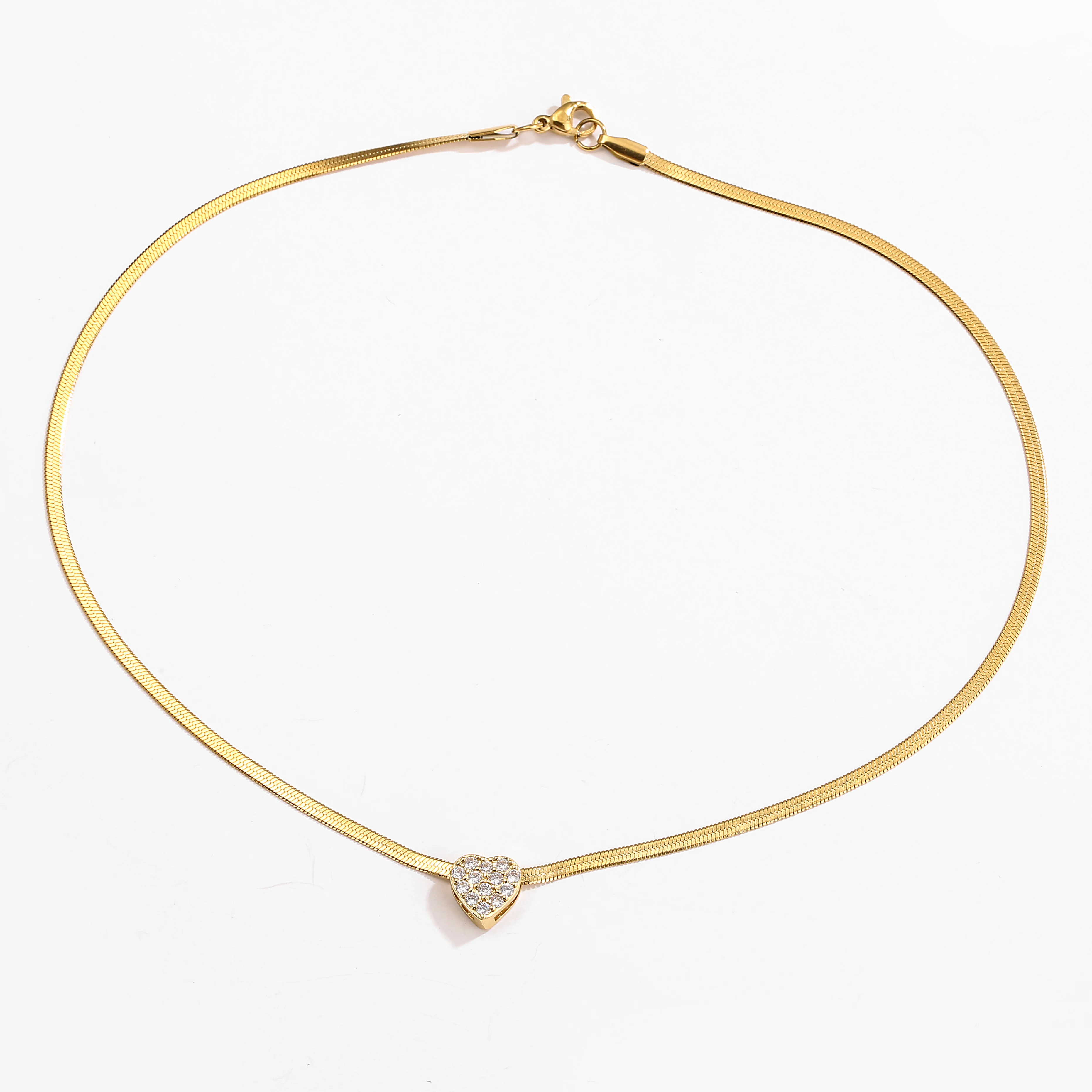 HECHENG، قلادة مجوهرات عصرية بتصميم نجمة القلب، قل...