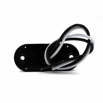 

Oval Side Marker Light ABS Case PC Lens Green LED Blinker Trailer Waterproof 12V-24V