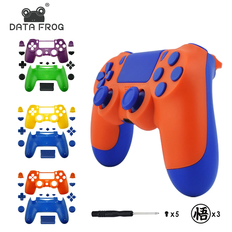 

Replacement Full shell and buttons mod kit For jds 040 DualShock 4 PlayStation 4 PS4 Pro Slim Anime theme Housing Cover Case