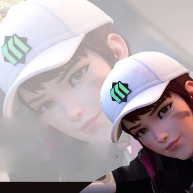 OW D.Va Hana Song маскарадный костюм DVA бейсболка с вышивкой звезда для взрослых мужчин