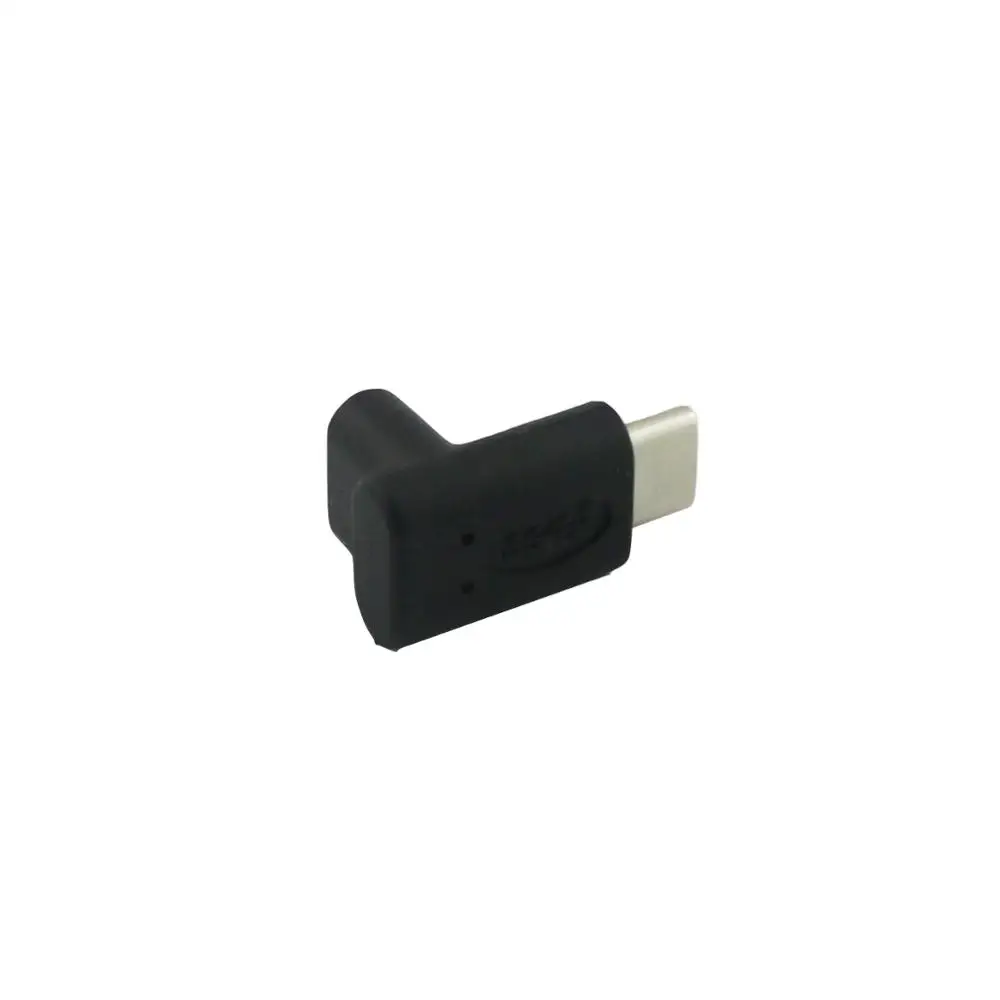 1x type C USB 3,1 папа к type C Женский удлинитель для зарядки и синхронизации данных прямоугольный адаптер