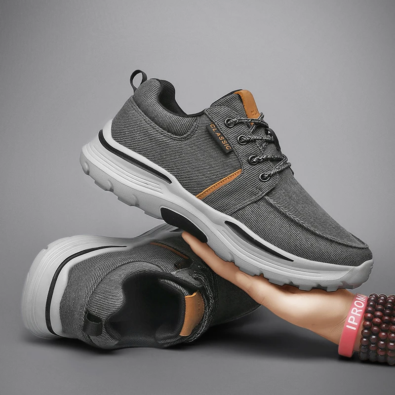 Men's Casual Shoes Denim Canvas Shoes 