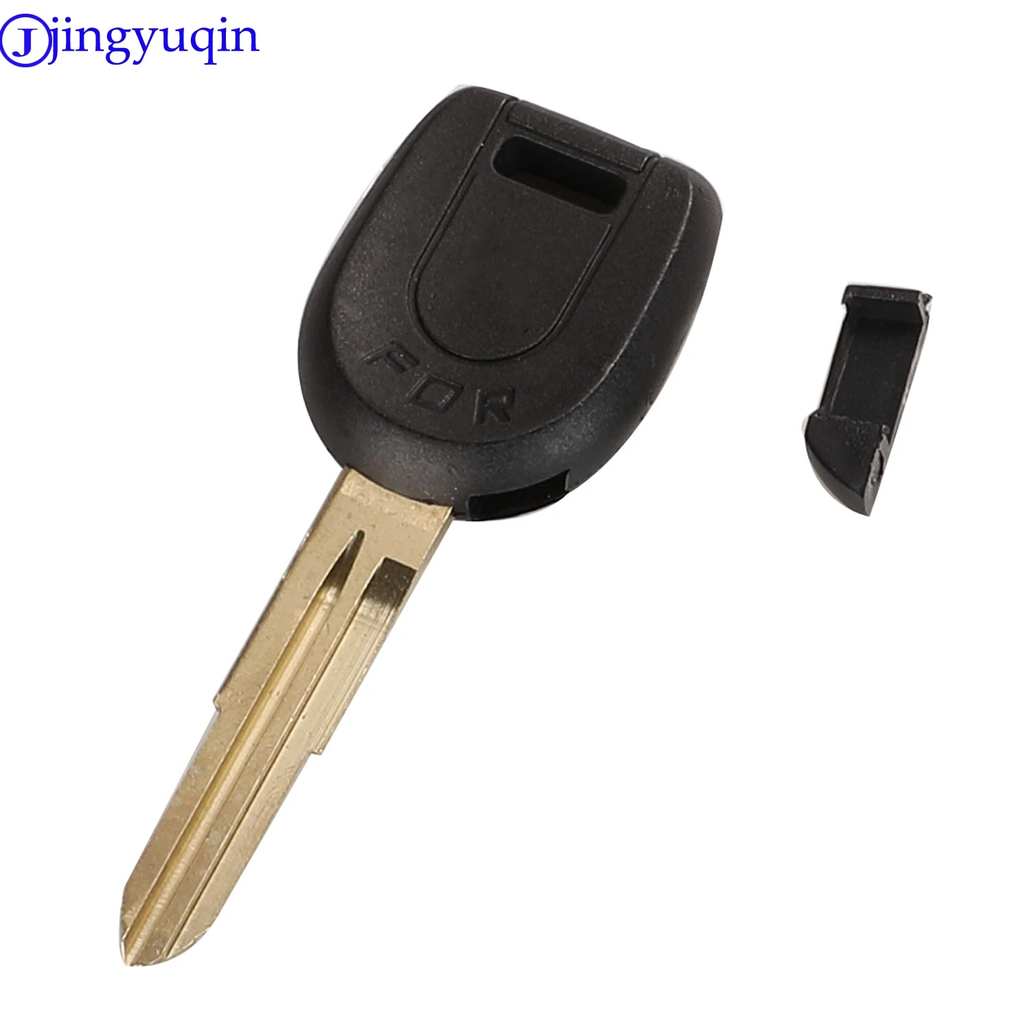 Jingyuqin транспондер ключ оболочки для MITSUBISHI Colt Outlander Mirage Pajero дистанционный ключ без чипа правого лезвия