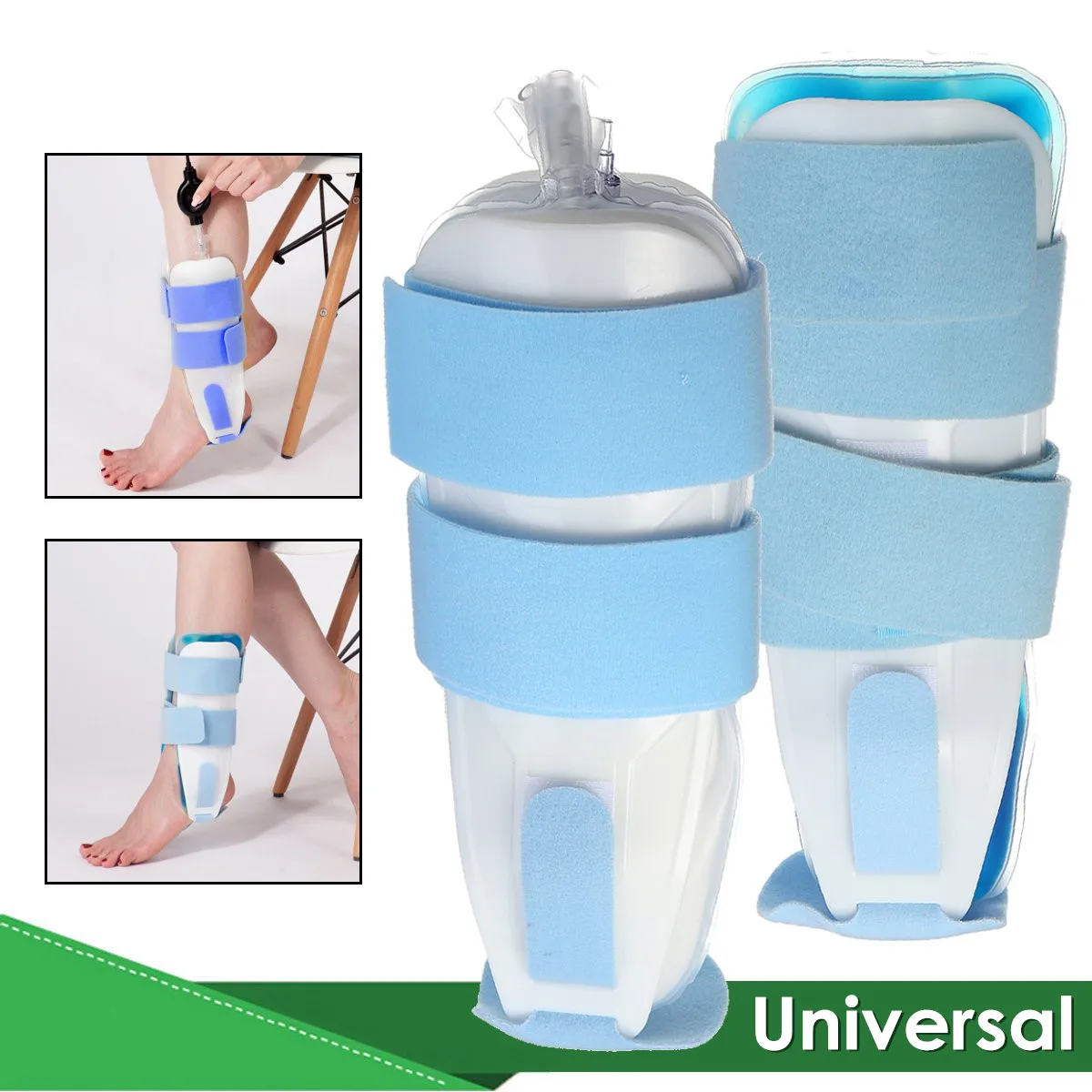 

Adjustable Gel/Inflatable Ankle Brace Foot Guard Orthosis Support Protector Support Orthopedic Tendon Treatment Posture Correct