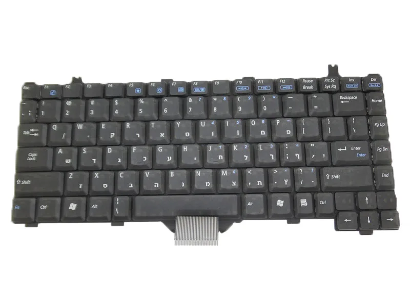 Laptop Keyboard For Gigabyte E1425 E1425A E1425M Hebrew HB | Мыши и клавиатуры