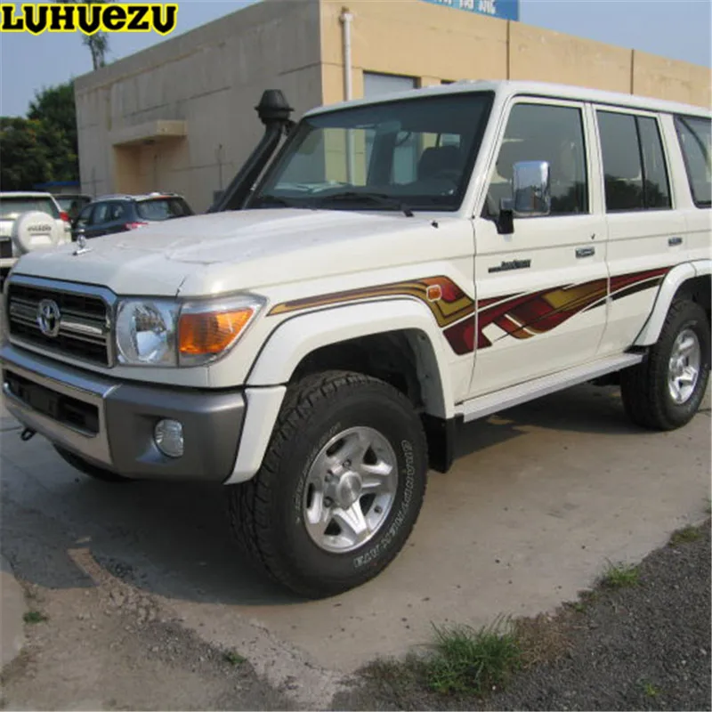 3D автомобильные знаки крышка боковое крыло отделка для Land Cruiser Pick Up LC70 LC76 LC78