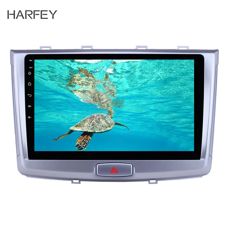 Автомобильный радиоприемник Harfey 10 1 дюйма Android 8 GPS для 2017 Great Wall Haval H6 поддержка Carplay