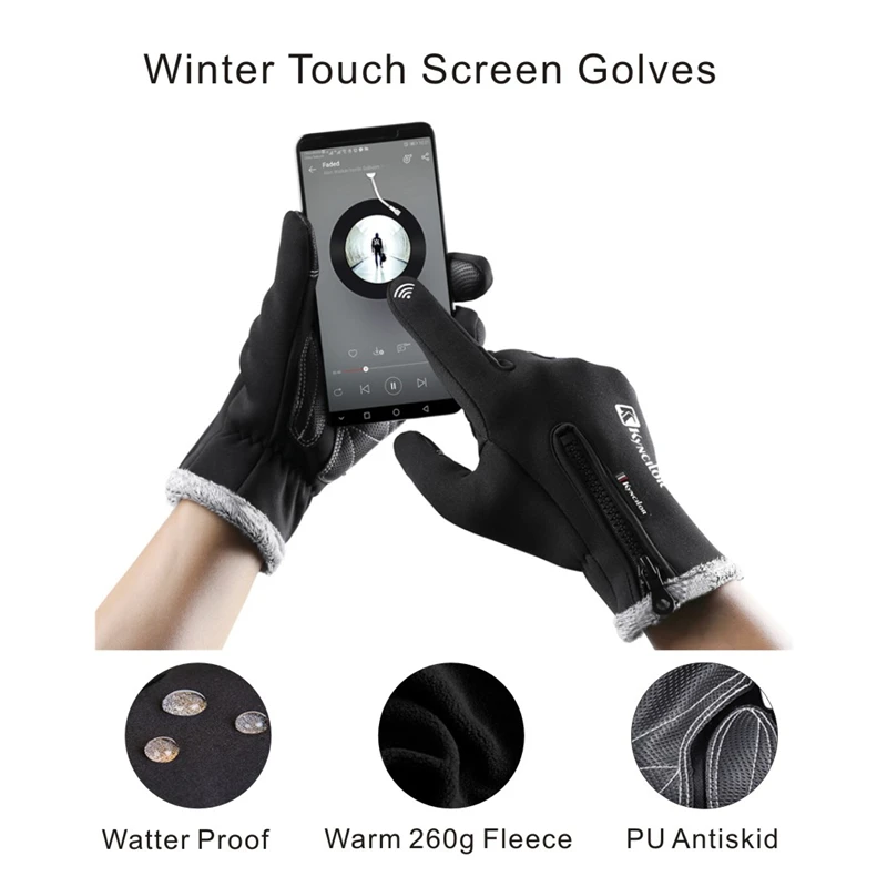 

Winter Work Golves for Man Woman Outdoor Sport Golve Bicycle Riding Skiing Climing gloves Touch Screen Warm Protective Glove
