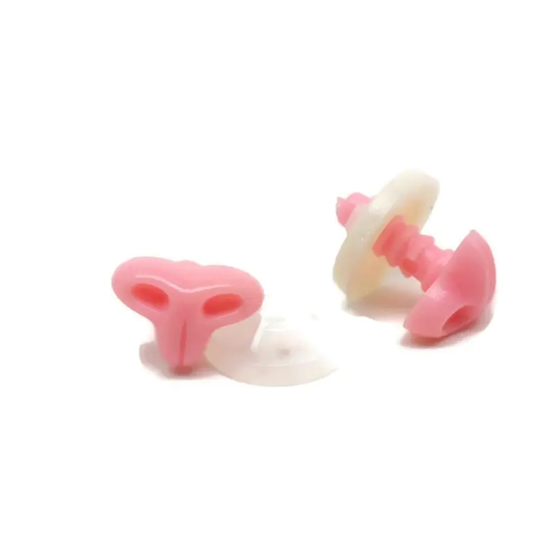 Plush Doll Accessories Doll Accessories Fox Noses Doll Making Supply Fr Plush DIY Toy Accessories Plastic Black/Pink Safety Noses For Stuffed Animal Doll