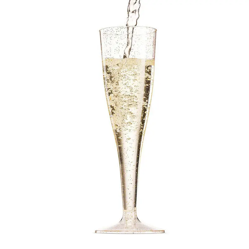 5 шт./компл. одноразовая пластиковая чашка для вина блеск шампанского вина бокалы для коктейля