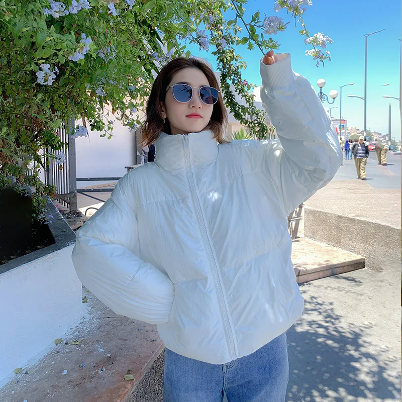 

2019 New Woman Spring Padded Warm Coat Ultra Light Duck Down Jacket Long Female Overcoat Slim Solid Jackets Winter Coat