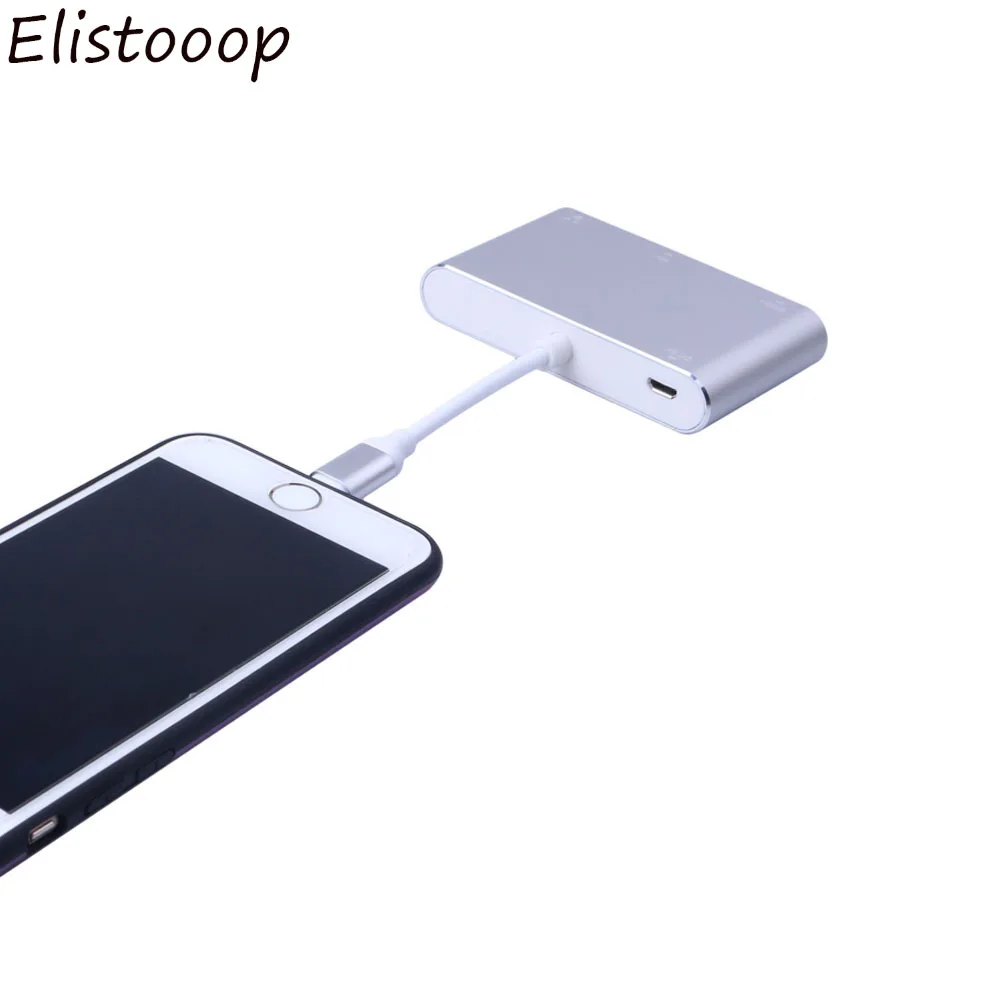 Новый конвертер для Lightning HDMI vga разъем аудио кабель переходник телевизора iPhone X 8 7