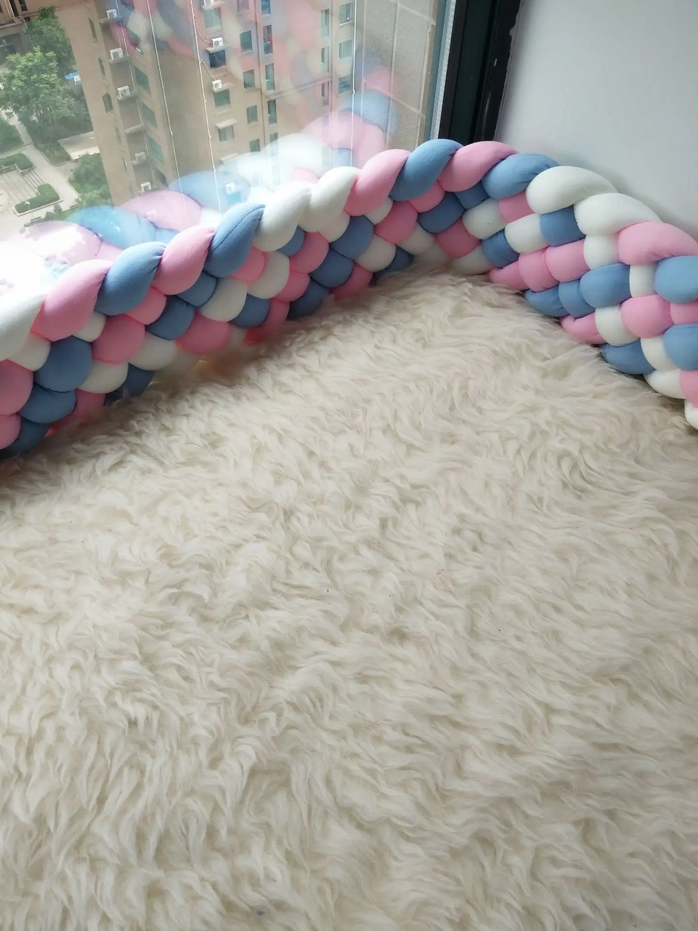 6 shares braid baby bed cot bumper baby braid protector for cot bumper girl crib for in the crib