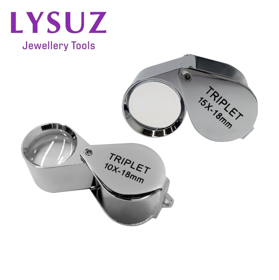 JewelryEyeMagnifierDiamondGradingCoinsGemstoneGlassLoupe18mm