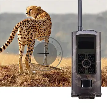

Cellular Hunting Camera 2G GSM MMS SMS SMTP Trail Camera Mobile 16MP Night Vision Wireless Wildlife Surveillance HC700M