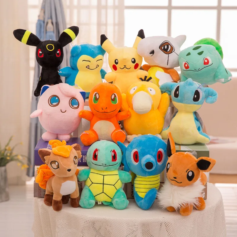 Psyduck/Horsea/Cubone/Eevee/Vulpix/Umbreon/Jigglypuff плюшевые детские игрушки Подушка мягкие куклы для