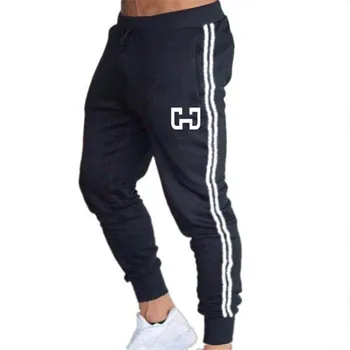 

2020 New Fashion Tracksuit Bottoms Mens Casual Pants Cotton Sweatpants Mens Joggers Striped Pants Gyms Clothing Plus Size 3XL