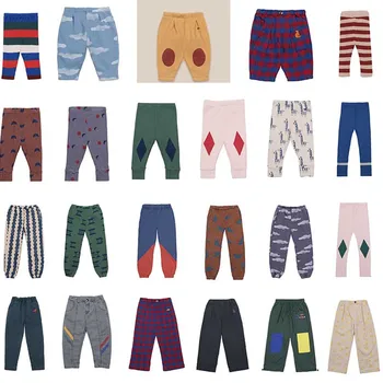 

2020 autumn and winter children's clothing men's and women's children's printed casual trousers