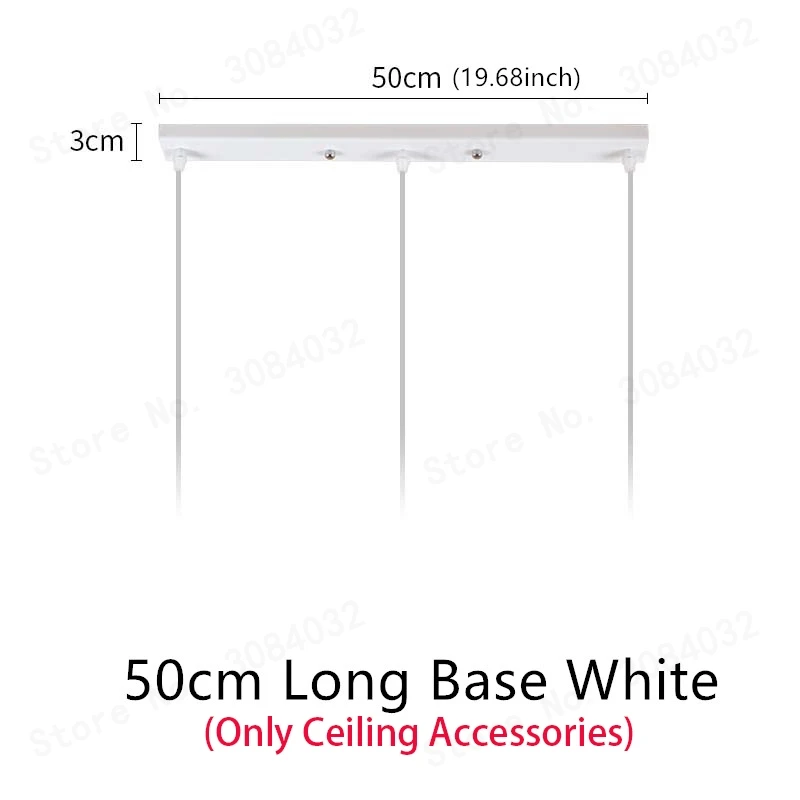White Long Base BDBQBL Новинка стеклянные подвесные светильники Dia28/40 см медь/золото/серебро подвесной светильник E27 креативный подвесной светильник для спальни - Цвет корпуса: White Long Base