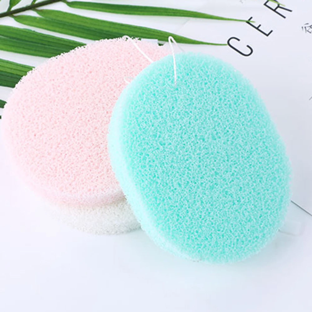 1 шт. Новинка спонж разных цветов Мягкая очищающая губка для лица макияжа