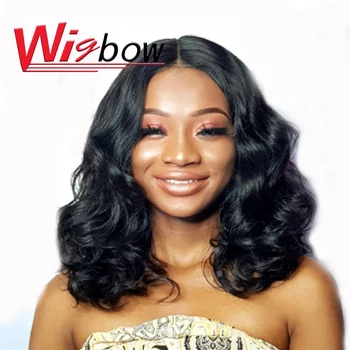 

16 inch short wig bouncy curly human hair wig peruvian hair wigs with 4*4 closure hair lace human hair wigs 180% remy hair wig