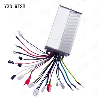Accessori per biciclette elettriche 36V/48V bici elettrica 350W Controller motore DC senza spazzole per bicicletta elettrica E-Bike Scooter fai da te