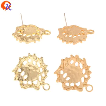 

Cordial Design 100Pcs 20*23MM Jewelry Accessories/Earrings Stud/Hand Made/Flower Shape/DIY Making/Jewelry Findings Component