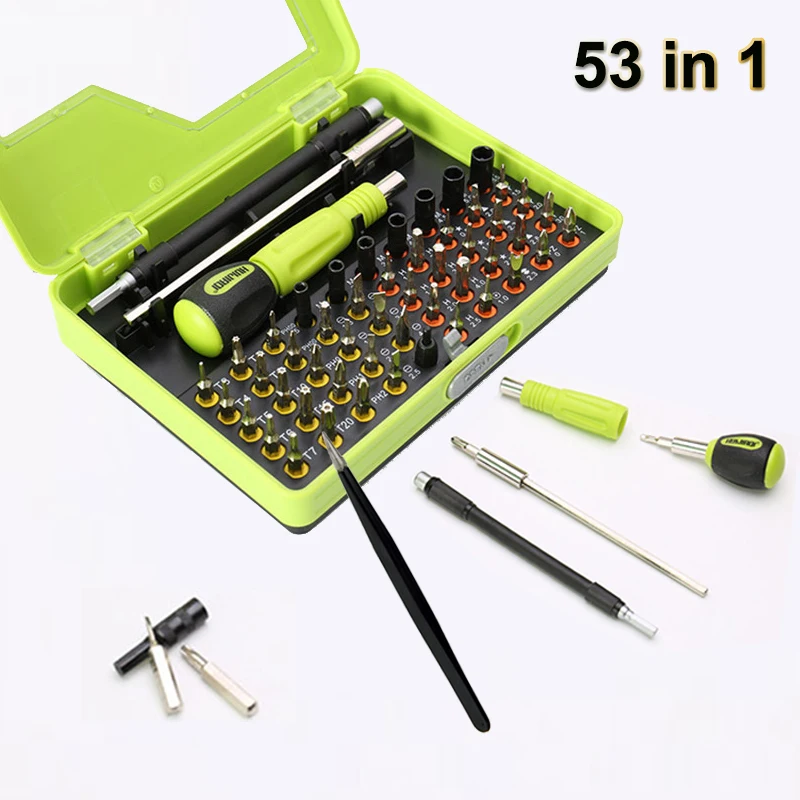 Dreamburgh Screwdriver Set Precision Mini Magnetic Bits Kit 53 In 1 Phone Mobile IPad Camera Maintenance Tool Repair | Инструменты
