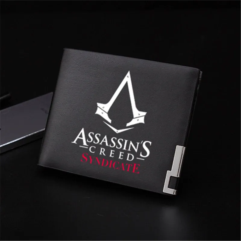Style6-S-ordinary Новое поступление, кошелек для игры Assassins, черная светящаяся Сумочка унисекс, подарок для подростков, Модный стильный мужской кошелек из искусственной кожи - Color: Style6-S-ordinary