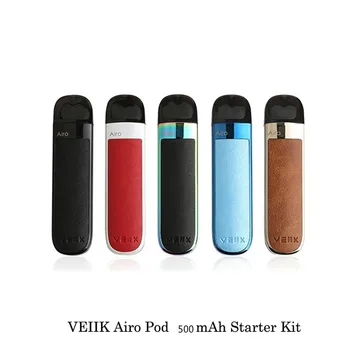 

Original kit VEIIK Airo Pod 500mAh/360mah Battery mod 2 ml cartridge Airo pod embedding Electronic Cigarette Kit