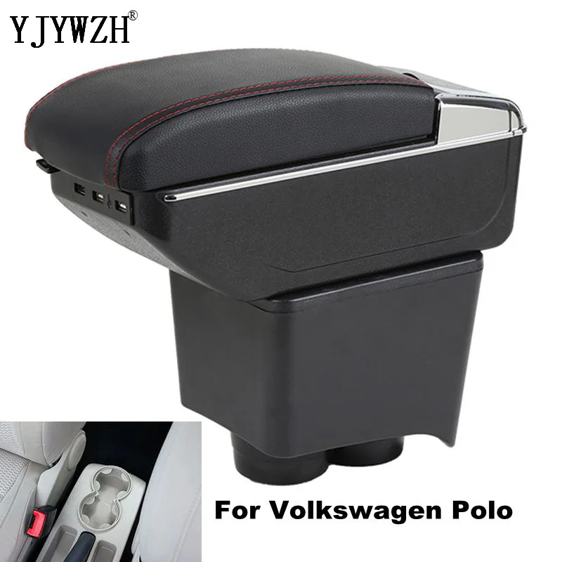Подлокотник коробка для Volkswagen Polo подлокотник поло седан 2002 2009 центральный