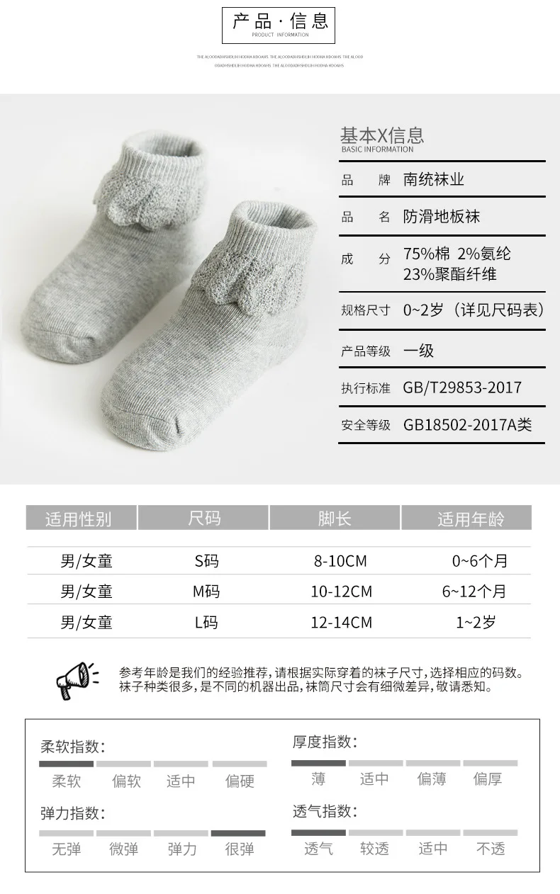 Nan tong House/5 пар женских носков на шнуровке в подарочной коробке; носки для малышей ручной работы без косточек; носки для малышей xiao tong wa