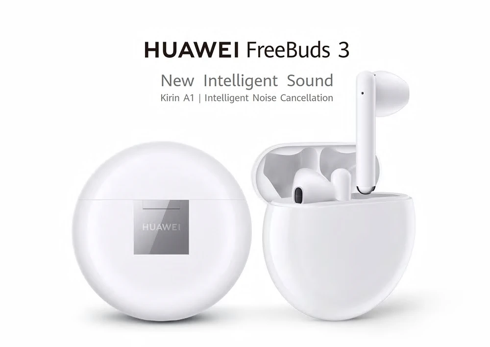 HUAWEI Freebuds 3 настоящие беспроводные наушники полуоткрытые активные наушники с шумоподавлением Bluetooth 5,1 с микрофоном и зарядной док-станцией