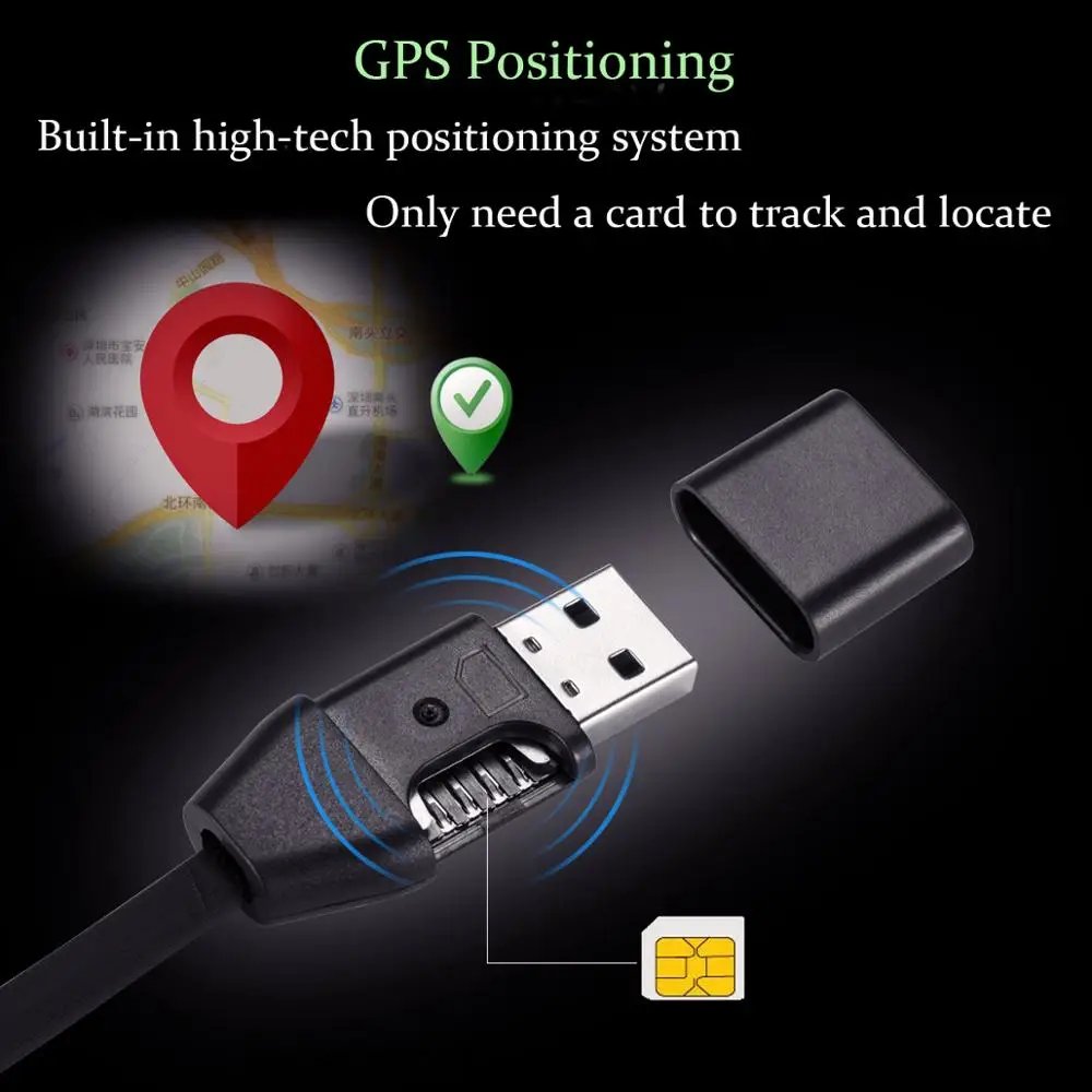 3 в 1 GIM монитор ответа USB кабель передачи данных GPS локатор положение шнур