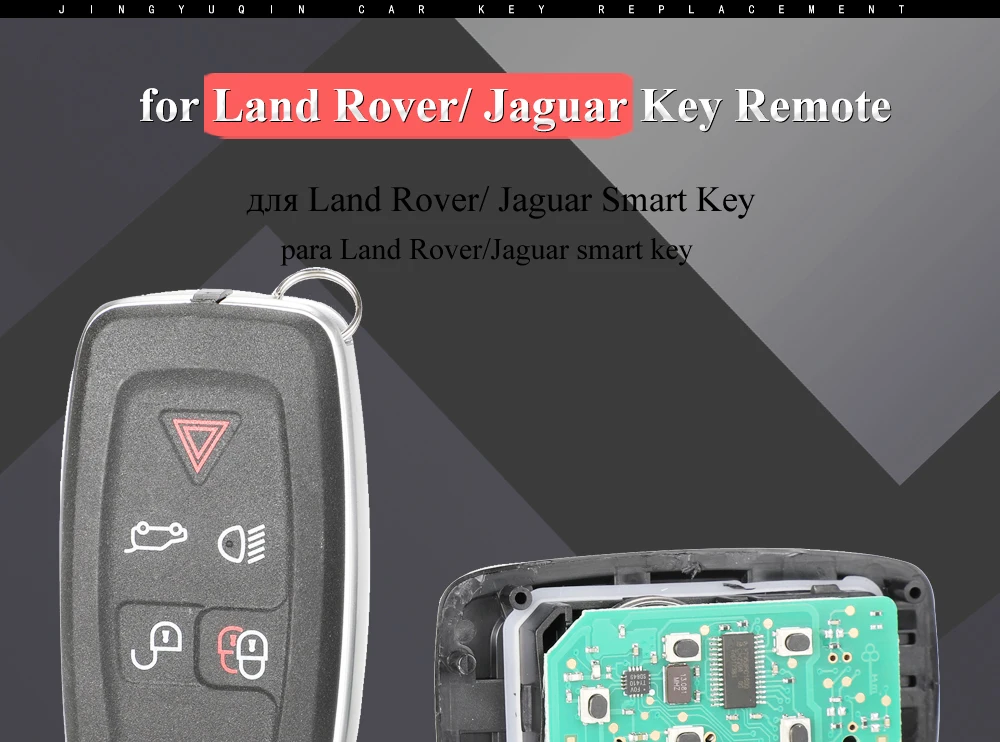 Keyforkess 315Mhz / 433Mhz 5 pulsanti telecomando portachiavi per Land Rover LR4 Range Rover Evoque Sport kprops tf10a chiave di controllo - H48f17dd1897b4d0da55283e23244bca3l
