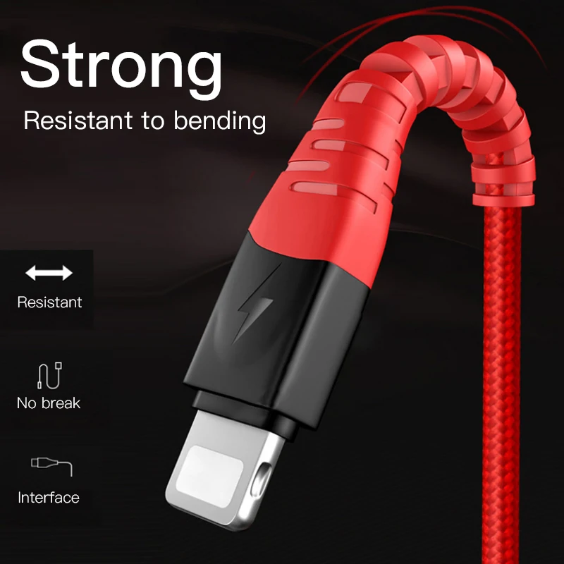 ACCEZZ 3 в 1 USB зарядный кабель Micro USB 8Pin type C для iPhone 7 8 X Plus Xiaomi samsung huawei Android кабель синхронизации данных 1 м 2 м