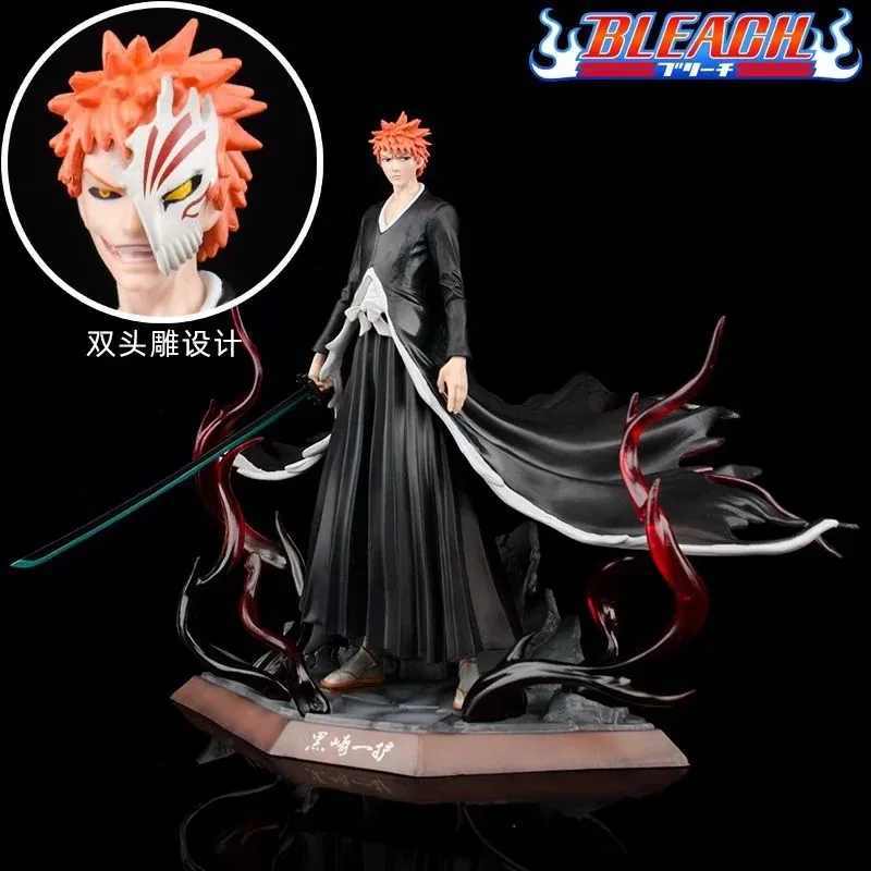 Статуя отбеливателя Kurosaki Ichigo экшн фигурка из ПВХ 300 мм аниме отбеливатель