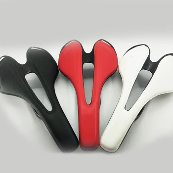 

Carbon Fiber Mountain Bike Saddle Bicycle Parts Factory Direct Road Bicycle Paste Leather Cushion Full Carbon Fiber Saddle
