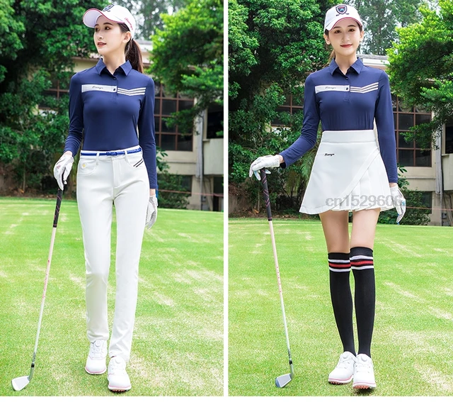 Roupas De Beisebol Golfe, Roupas Femininas, Trajes Esportivos, Manga  Comprida, Camiseta, Saia Curta, Roupas Esportivas, Mini Calças, Camisetas  Xs S M G Xl - Calções Para Golfe - AliExpress